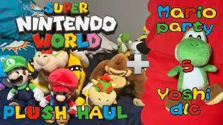 SMA Haul: Super Nintendo World Plush Haul + Mario Party 5 Yoshi DLC