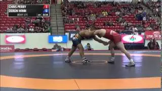 86 kg QF - Chris Perry (TMWC) vs Deron Winn (TMWC)