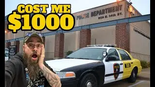 Trip To @cityofplanotexas POLICE DEPT. Cost ME $1000!? #PoliceNotCalled #GrimesFinds #Christmas