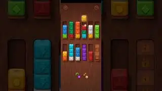 Colorwood sort puzzle game Level 429 gameplay walk-through 2024#short#ytshort#color#wood#gaming