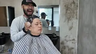 💈Asmr korea barber - Easy Asian Men&rsquo;s Hairstyle , 손질하기 쉬운 남자 머리