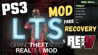 GTA 5 PS3 LTS MOD MENU TODAS AS VERS&Otilde;ES BLUS/NPUB/BLES/NPEB