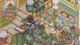 ASMR 3D MINIATURE SCENE STICKER : RUYI PASTRIES #diy #sticker #scenesticker #asmr