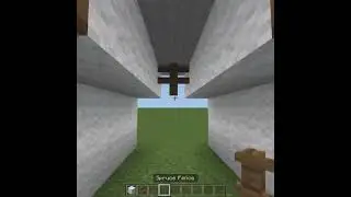 How to Build a Minecraft Tent #minecraft #minecraftshorts #youtubeshorts