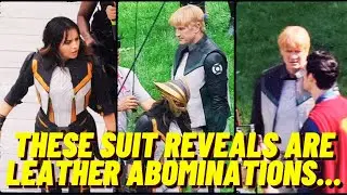 BUT, IS IT ON PURPOSE??? HAWKGIRL AND GUY GARDNER SUIT REVEAL -  SUPERMAN