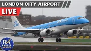 🔴London City Airport | Steep Approach & Climbs | LCY Plane Spotting 06/01/2026