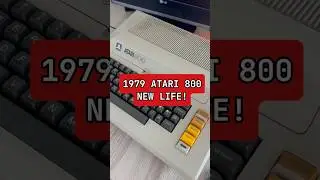 Give new life to your Atari 400 / 800 - FUJINET #atari800 #atari65xe #retrogaming #atari8bit #retro
