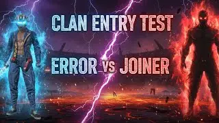 🔥 ERROR Clan Entry Test &ndash; The Monsters of Scarfall! 🔥Scarfall 2.0 ke beasts ready ho?  #viral #error