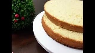 Basic Sponge Cake Recipe| How to Bake Low Fat Sponge Cake- Cake Passion by Israt