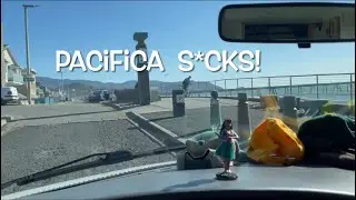 Stealth Camping in Pacifica / Half Moon Bay; Walking St. Francis State Beach