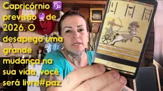 Capricórnio ♑️ previsão🔮de 2026. O desapego uma grande mudança na sua vida, você será livre#paz ￼