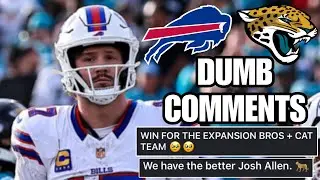Reading DUMB comments from Jacksonville Jaguars fans | Wild Card edition