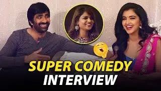 Nela Ticket Team Super Comedy Interview with Kathi Karthika | Raviteja & Nela Ticket Team Interview