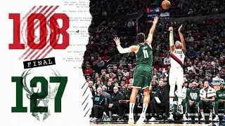 Trail Blazers 108, Bucks 127 | Feb. 6, 2023 | Game Highlights