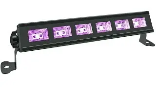 Black Light, HouLight 18W UV 6LEDs UV Bar Blacklights