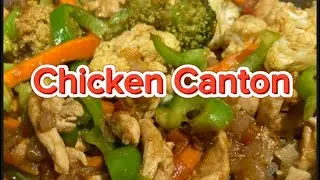 CHICKEN CANTON / SIMPLE RECIPE