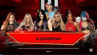 FULL MATCH - John Cena is Special Guest Referee - 6 Women Match | Pasla Gaming |