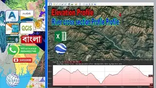How To Create Elevation Profile In Google Earth || River Profile / slope Profile In Google Earth