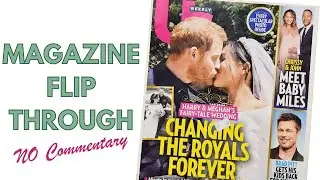 Flipping Through Us Weekly Magazine June 2018 | Celebrity News & Gossip | No Commentary