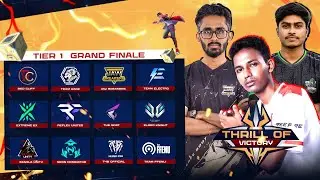 [🔴LIVE] TRILL OF VICTORY | TIER 1 FINALE | FREE FIRE @JB.FREAK22 @mitlaaa07