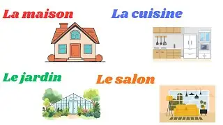 Easy French | Learn French | House Components in French | Apprendre le français