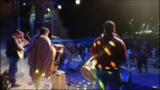Fabio Gallo en el monumento de Humahuaca