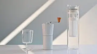 [Simply HARIO] Glass Cold Brew Coffee Pitcher | Glass Goblet | Ceramic Coffee Grinder