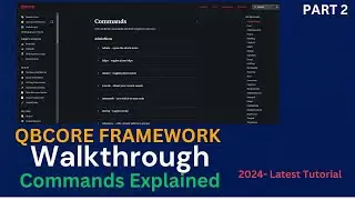 QBCore Framework &mdash; Основные команды и информация | Создание транспортных средств | Уровень должно...