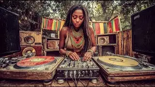 🌴 Tropical Dub Reggae Mix 🌴 | Relaxing Vinyl Dub for Good Vibes