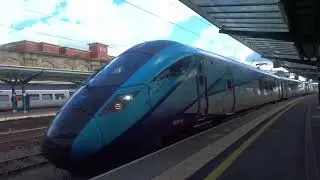 The Class 802 'AT300' TransPennine Express (Nova 1) No.802216 was arrives at Carlisle.