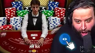 WE SPLIT TENS ON BLACKJACK AND THIS HAPPENED...