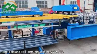 Automatic roof sheet roll forming machine production line.contact:18230070659