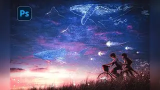 Photoshop Manipulation | Dreamy sky | Fantasy Art