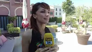 Andrea Delogu al Festival di Venezia: “Ora penso più a piacere a me stessa, è un periodo felice”