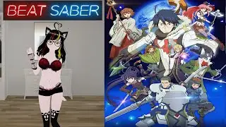 [Beat Saber] Database / Opening: Log Horizon (S1 & S2) / Full (Papers / Expert) [4K / 60 FPS]