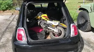 Suzuki JR50 Minibike Rebirth via a Fiat Abarth