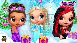 Princesses' Winter Wonderland ❄️🏰✨ Princesses - Enchanted Castle 💙 TutoTOONS