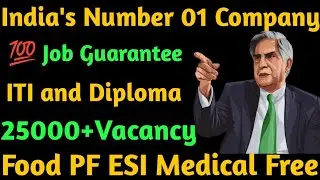 India's Number 1 Company Vacancy | Job Fair Information 2022| ITI Campus Recruitment Information