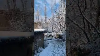 Snow fall|Swat beautiful and most chilliest village|Everyone wanted to visit here#snowfall#nature