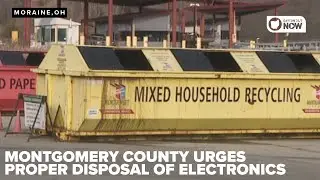 Montgomery County urges proper disposal of old electronics to prevent safety hazards