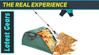 Adjustable Garden Leaf Rake with Leaf Collector &ndash; The Ultimate Tool for Every Yard