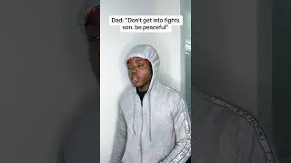 When your dad says don&rsquo;t get into fight 😂