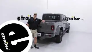 etrailer | Install: Yakima BedRock HD Truck Bed Rack on a 2023 Jeep Gladiator