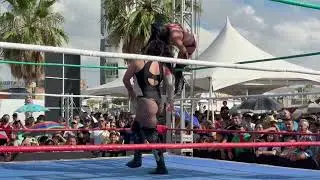 4to Festival Lucha Libre Jrz Ruso Promotion Universis y Reina Dorada Vs Aereo Queen y Susy Love