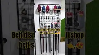 belt display stand | belt display ideas | belt stand for shop | #shots