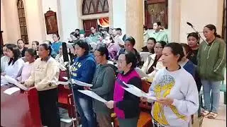 Lagu Natal: Serani Mai Moni. Sura Mebho no.161 .Arr: P.John Ghono svd .