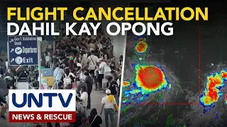 NAIA, inabisuhan ang mga pasahero na i-check muna ang flight sched ngayong may bagyo