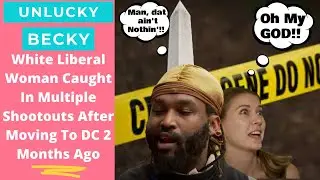 White Liberal woman speaks out after getting caught in crossfire of gun violence twice in 2 months.