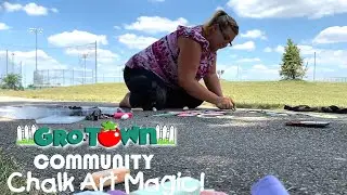 Chalk Art Magic! | Preschool Educational Videos | Gro-Town Community