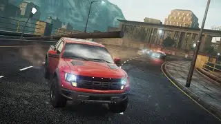 Need for Speed Most Wanted 2012™ Chase (Escape from the police) Ford F150 SVT Raptor 